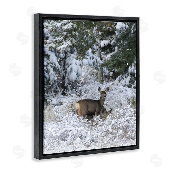 Stupell Industries Kathy Mansfield | Deer In Winter Trees Wall Art