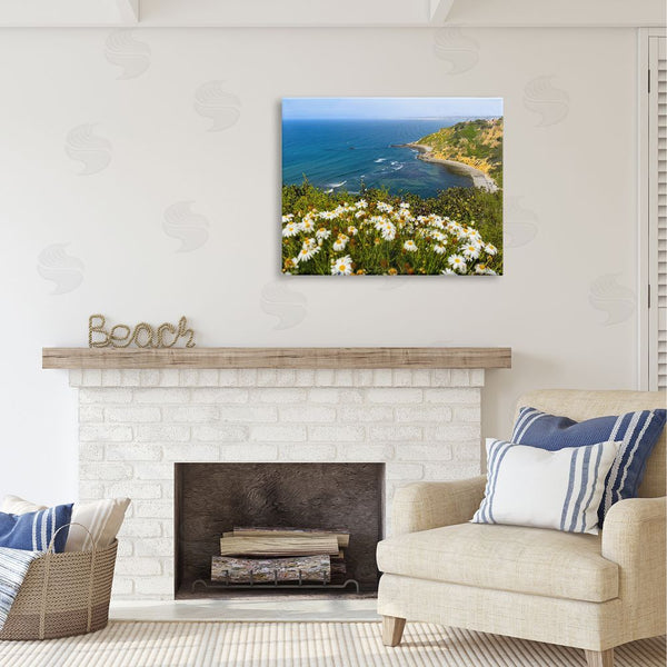 Stupell Industries Kathy Mansfield | Meadow Over Ocean Tide Wall Art