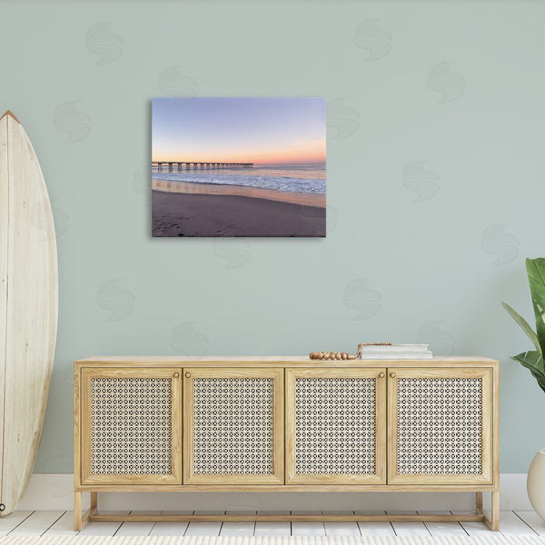 Stupell Industries Kathy Mansfield | Tropical Pier At Sunrise Wall Art