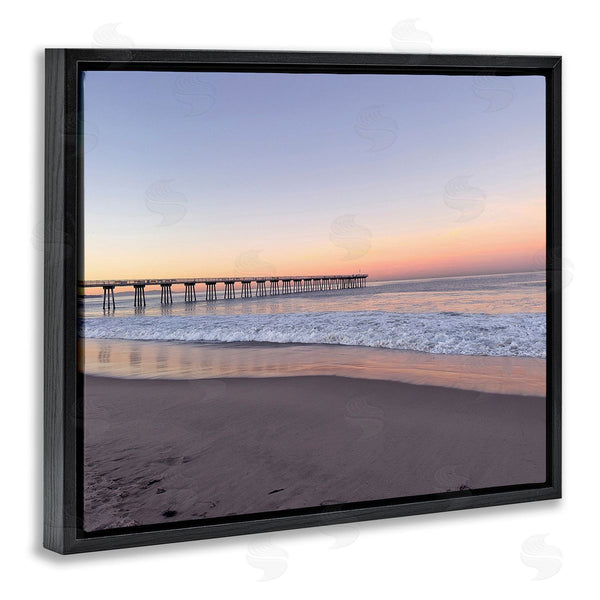 Stupell Industries Kathy Mansfield | Tropical Pier At Sunrise Wall Art