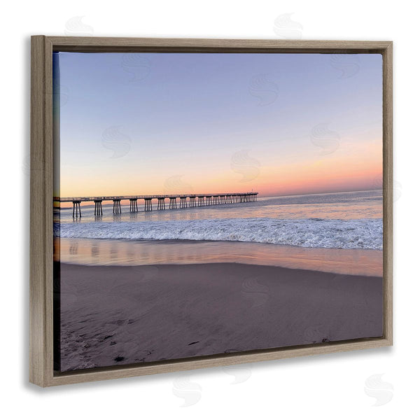 Stupell Industries Kathy Mansfield | Tropical Pier At Sunrise Wall Art