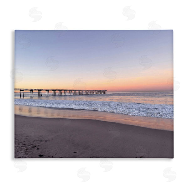 stupell industries Kathy Mansfield | Tropical Pier at Sunrise Wall Art