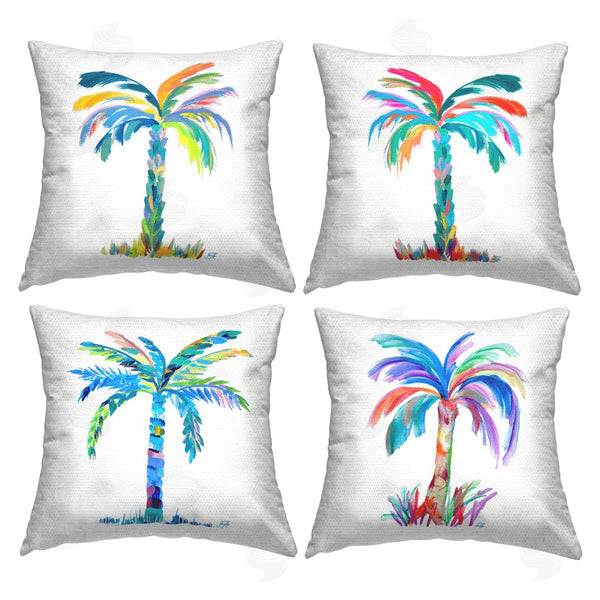 Stupell Industries Kathy Mansfield | Vivid Palm Tree Branches Printed Throw Pillow Set