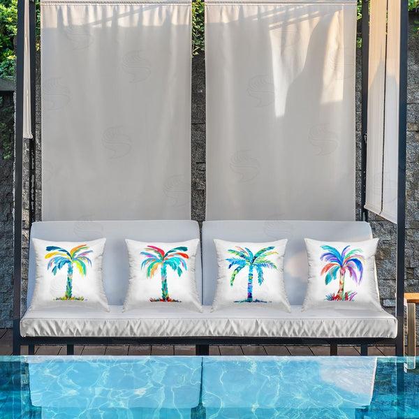 Stupell Industries Kathy Mansfield | Vivid Palm Tree Branches Printed Throw Pillow Set