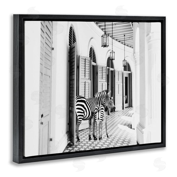 Stupell Industries Kathy Mansfield | Zebra Safari Animals In Traditional Home Architecture Wall Art