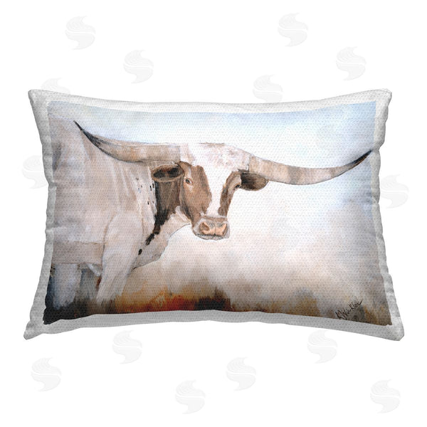 Stupell Industries Kathy Winkler | Abstract Longhorn Cow