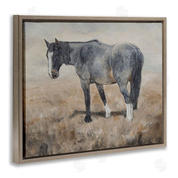 Stupell Industries Kathy Winkler | Gazing Horse In Countryside