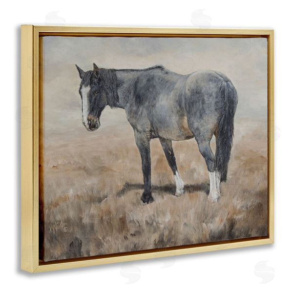 Stupell Industries Kathy Winkler | Gazing Horse In Countryside