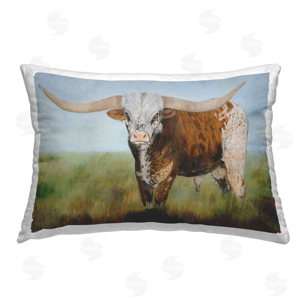 stupell industries Kathy Winkler | Spotted Longhorn Gaze