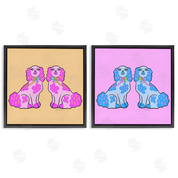 Stupell Industries Katie Conley | Brightly Colored Posh Pooches