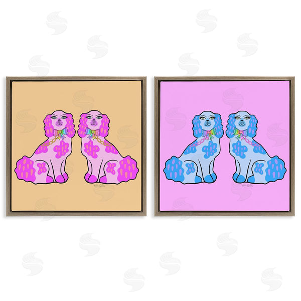 Stupell Industries Katie Conley | Brightly Colored Posh Pooches