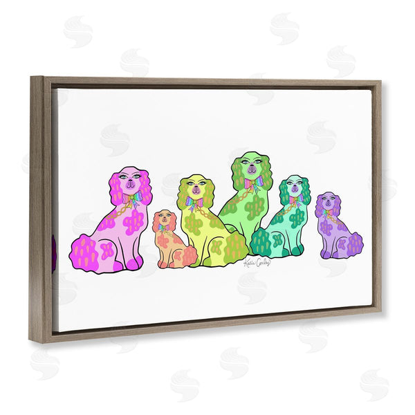 Stupell Industries Katie Conley | Colorful Posh Pooches