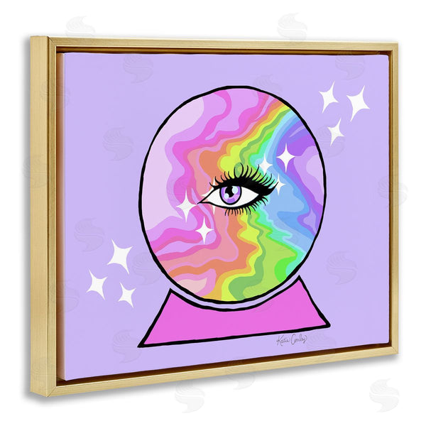 Stupell Industries Katie Conley | Mystical Crystal Ball Eye