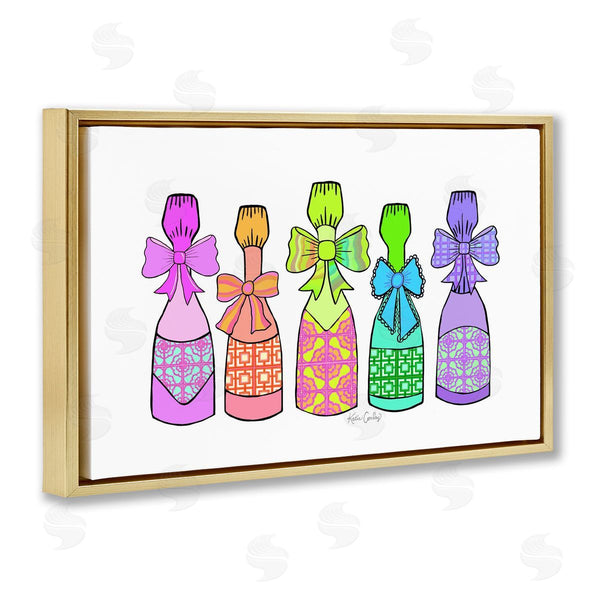 Stupell Industries Katie Conley | Patterned Drink Bottles
