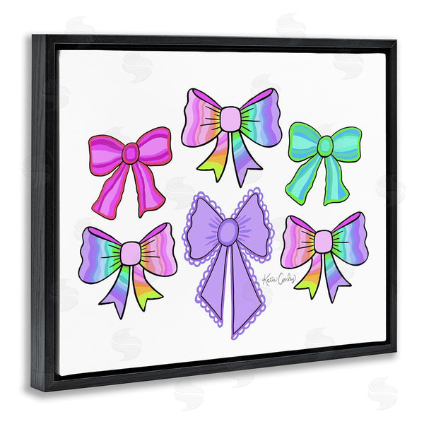 Stupell Industries Katie Conley | Playful Bowtastic Ribbons