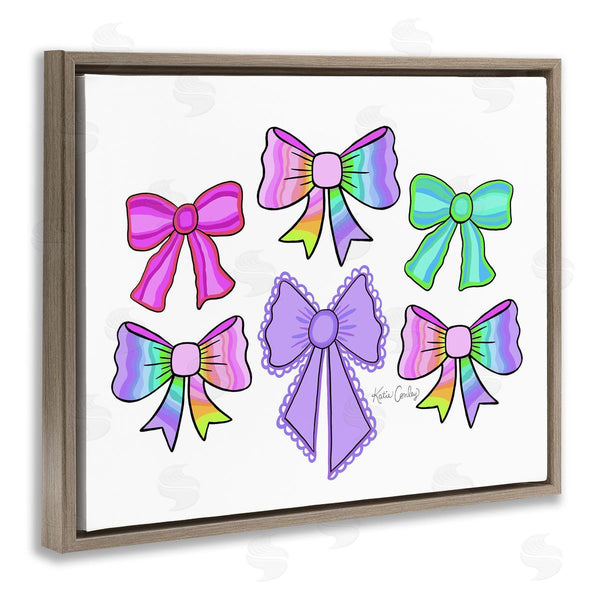 Stupell Industries Katie Conley | Playful Bowtastic Ribbons