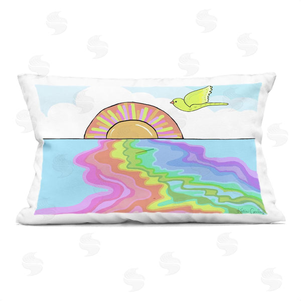 stupell industries Katie Conley | Swirling Rainbow Sea Reflection