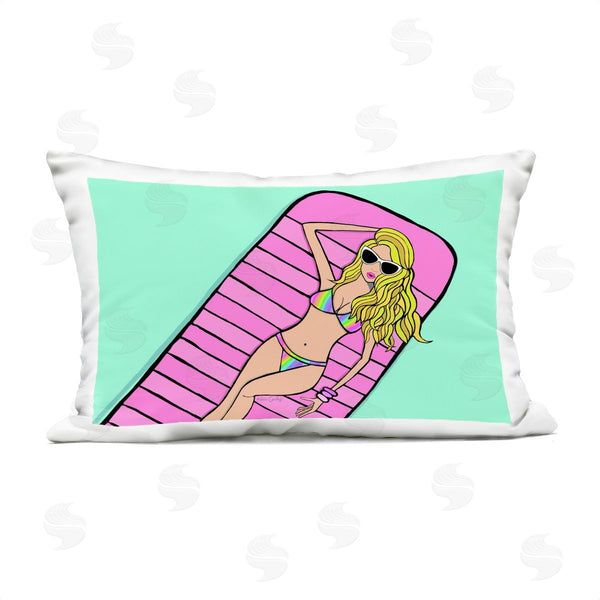 Stupell Industries Katie Conley | Trendy Girl On Pool Float