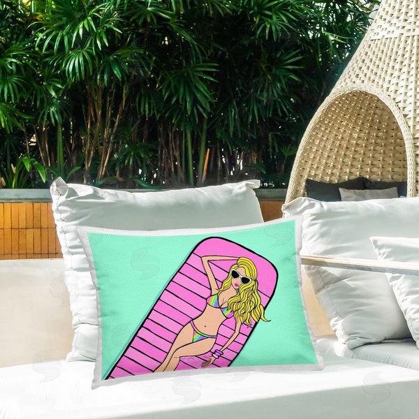 Stupell Industries Katie Conley | Trendy Girl On Pool Float