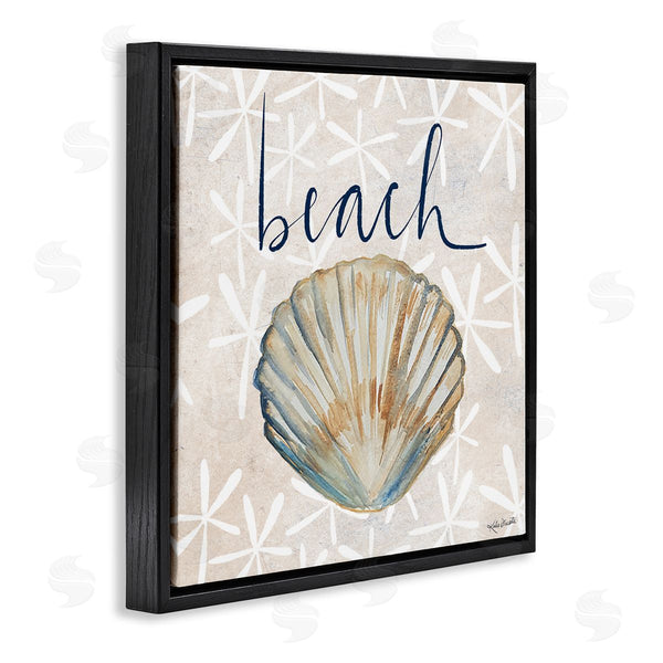 Stupell Industries Katie Doucette | Beach Seashell Patterned Florals Wall Art