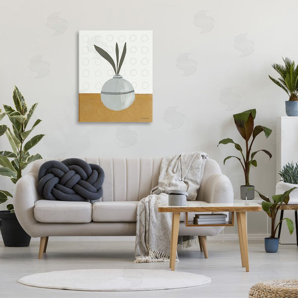 Stupell Industries Katie Doucette | Leaf Sprigs In Vase Wall Art