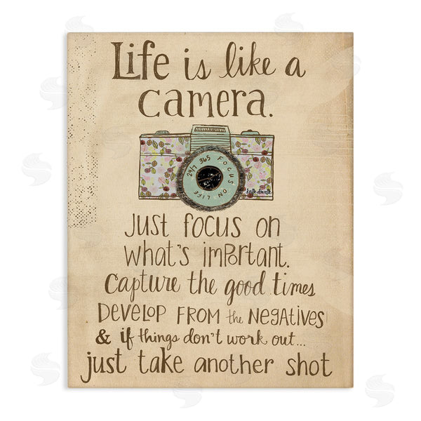 stupell industries Katie Doucette | Life Is Like A Camera Inspirational