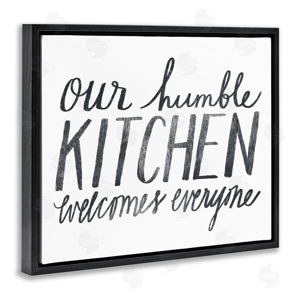 Stupell Industries Katie Doucette | Our Humble Kitchen Distressed Text