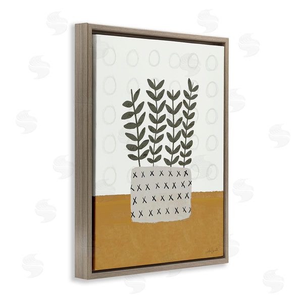 Stupell Industries Katie Doucette | Patterned Leaf Bouquet Wall Art