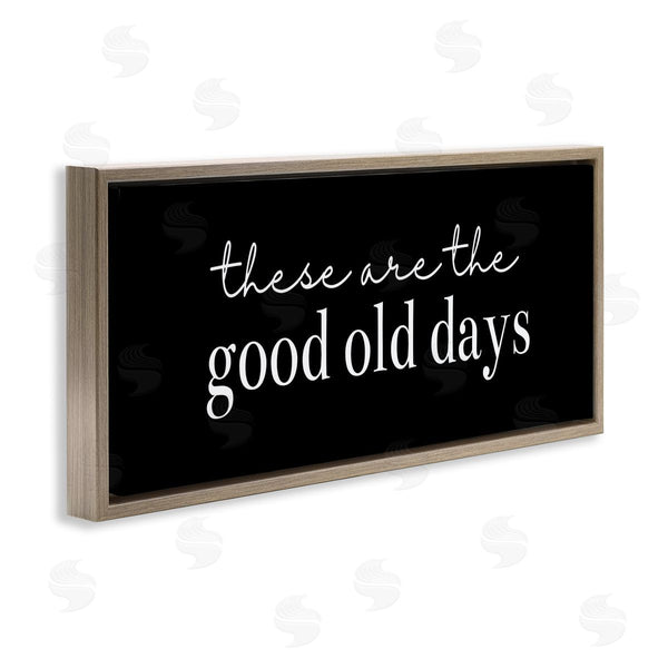 Stupell Industries Katie Griggs | Good Old Days On Black