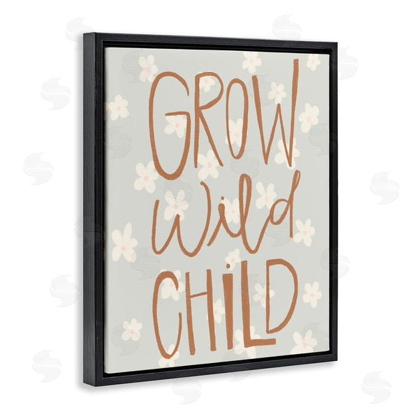 Stupell Industries Katie Griggs | Grow Wild Child Flowers Wall Art