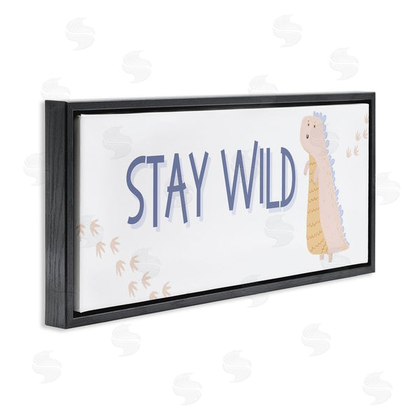 Stupell Industries Katie Griggs | Stay Wild Soft Dinosaur Wall Art