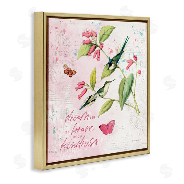 Stupell Industries Katie Pertiet | Dream Big Birds & Florals