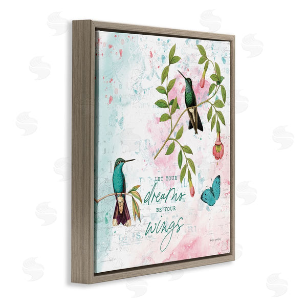 Stupell Industries Katie Pertiet | Let Your Dreams Be Wings