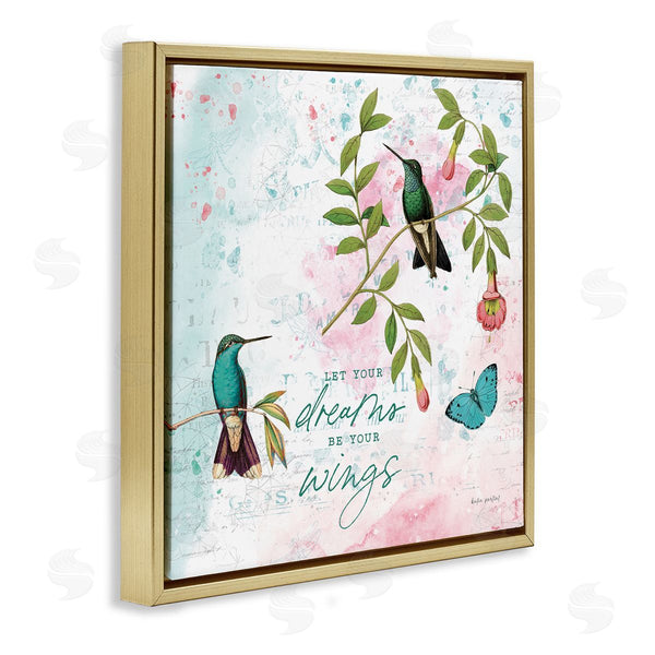 Stupell Industries Katie Pertiet | Let Your Dreams Be Wings