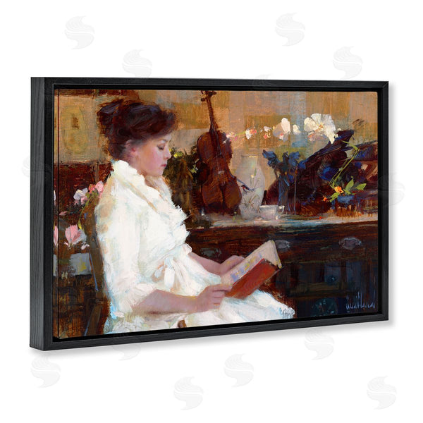 Stupell Industries Katie Swatland | Classic Girl Reading