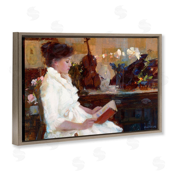 Stupell Industries Katie Swatland | Classic Girl Reading
