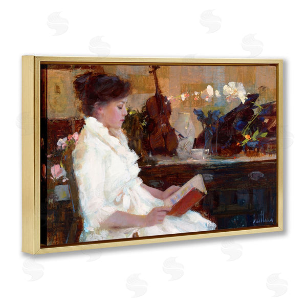 Stupell Industries Katie Swatland | Classic Girl Reading