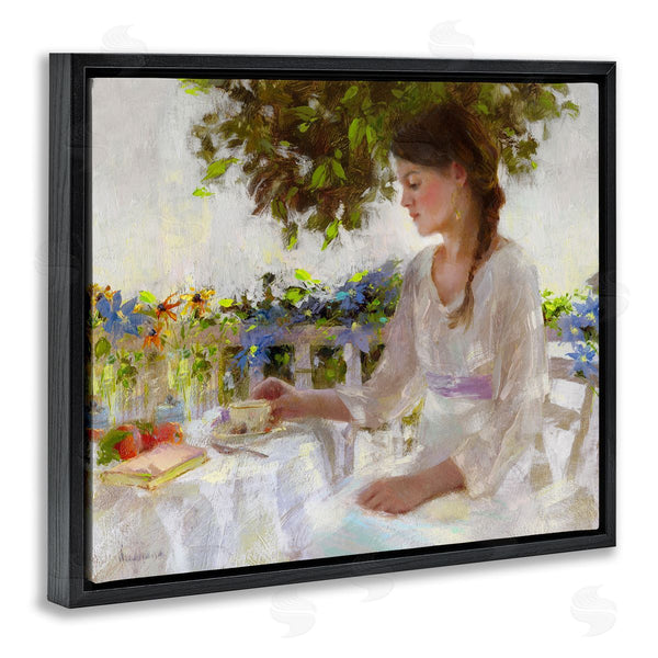 Stupell Industries Katie Swatland | Classic Tea Party Girl