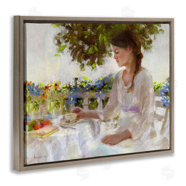 Stupell Industries Katie Swatland | Classic Tea Party Girl