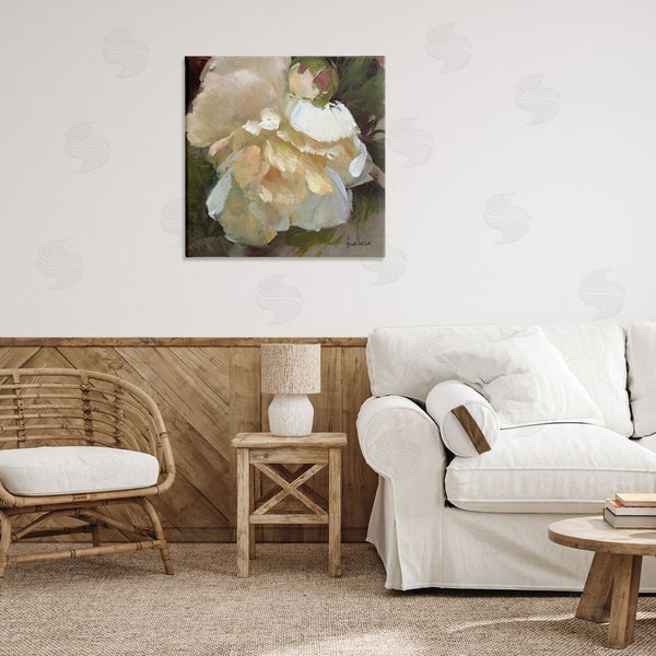 Stupell Industries Katie Swatland | Ruffled White Flower Wall Art