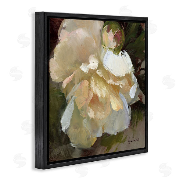 Stupell Industries Katie Swatland | Ruffled White Flower Wall Art