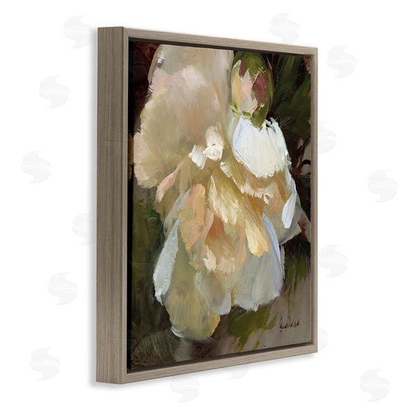 Stupell Industries Katie Swatland | Ruffled White Flower Wall Art