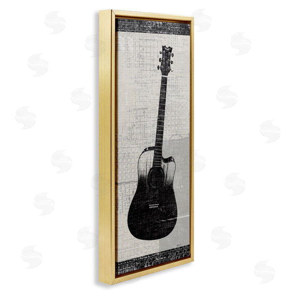 Stupell Industries Katrina Craven | Patterned Acoustic Guitar Wall Art