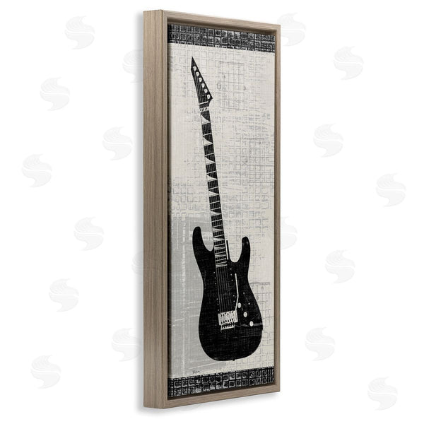 Stupell Industries Katrina Craven | Patterned Electric Guitar Wall Art