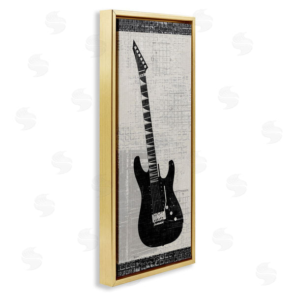 Stupell Industries Katrina Craven | Patterned Electric Guitar Wall Art