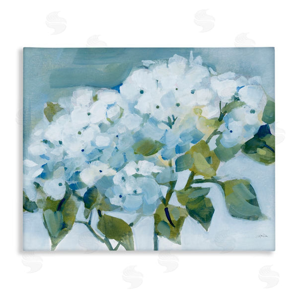 stupell industries Katrina Pete | Blue Spring Cottage Hydrangeas Wall Art