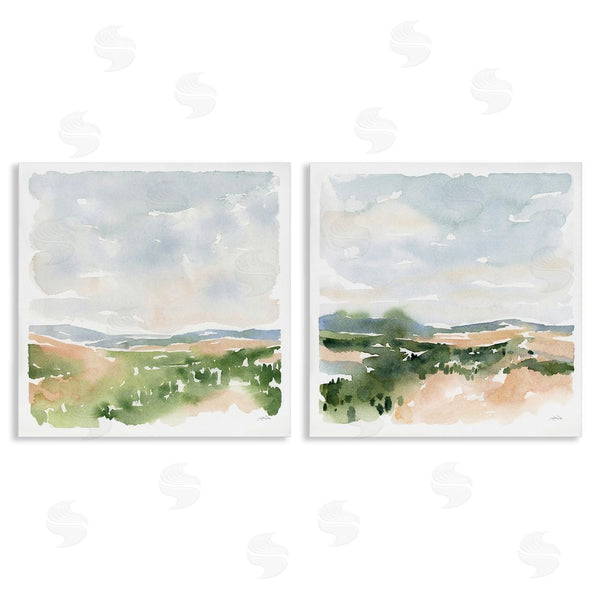 stupell industries Katrina Pete | Gentle Tree Meadow Soft Watercolor Wall Art