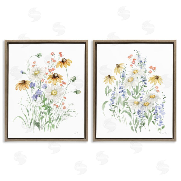 Stupell Industries Katrina Pete | Summer Garden Watercolor Daisies Wall Art