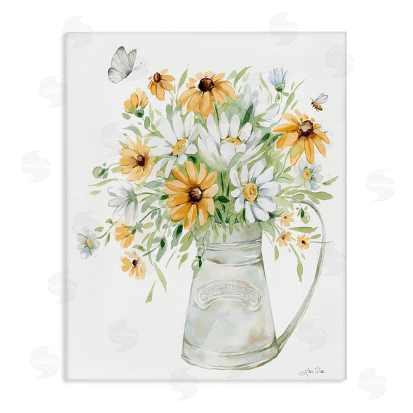 stupell industries Katrina Pete | Sunflowers and Daisies Vase
