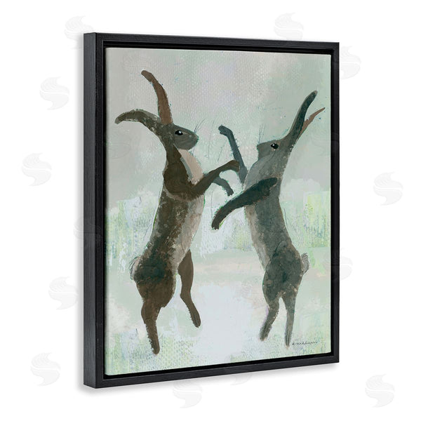 Stupell Industries Kay Widdowson | Boxing Hares Impression